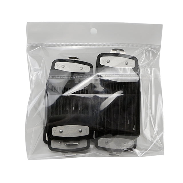 Coded Cutting Guides for Professional Hair Clipper, Expert Performance & Metal Clip, Compatible with Wahl Vibrator Clippers (10 Pcs)