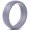 Grayish Purple, variant on Silicone Wedding Ring for Women - Soft Rubber Wedding Band Replacement - Infinity Collection