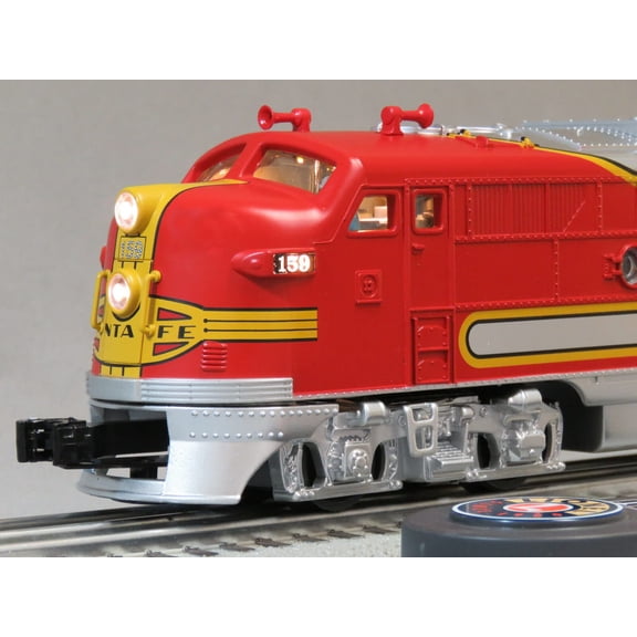 Santa FE LIONCHIEF Diesel Locomotive #159 w/Remote O Gauge
