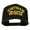 Black, variant on Vietnam Veteran Military Patched Mesh Back Cap - Black OSFM