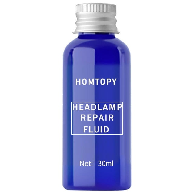 3 Pcs Car Headlight Restoration Kit 30ml - High Transparency Resin Formula for Yellowing, Oxidation & Scratches - Headlight Repair Liquid for Cars, Motorcycles - Crystal Plating Refurbishment Agent