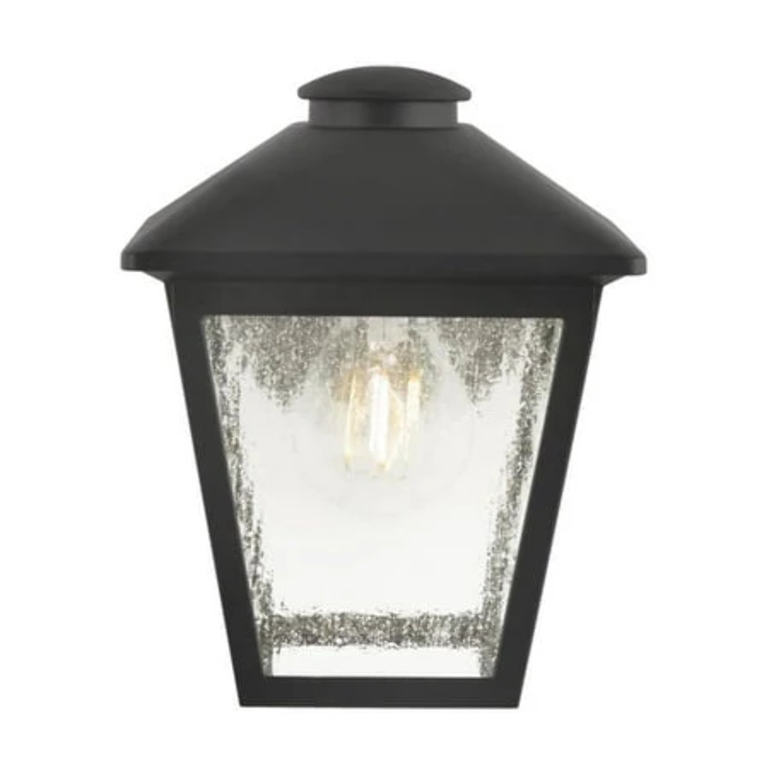 (未使用･未開封品)　Hampton Bay Black Outdoor LED Wall Lantern by Hampton Bay f4u0baa Hampton Bay 8.375 in. Black Integrated LED Hardwired Line Voltage