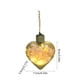 thumbnail image 3 of Bolas Navideñas Brillantes de Hortensia: Adornos Transparentes con Luz Led para Decoración de Interiores y Exteriores, 6 Colores, 10 Cm de Diámetro, Iluminación Decorativa de Bajo Consumo., 3 of 6