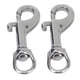 thumbnail image 2 of 2 Uds Clips a Presión de un Extremo 1/2 Pulgadas de Ancho de Anillo Clips de Buceo Pernos de Acero Inoxidable Gancho para Llavero Y Correa de Perro ANGGREK Otros, 2 of 8