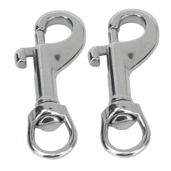 Single Ended Bolts Hook,2Pcs Single Ended Bolts Rotating Hook Bolts Snap Hook Time-Tested Durability