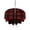 Red, variant on Outdoor Tablecloth with Umbrella Hole Zipper Red Black Buffalo Plaid Round Tablecloth 54" Waterproof Outside Table Cloth Farmhouse Geometric Checkered Patio Table Cover Tablecloths for Picnic Party