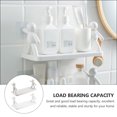 thumbnail image 2 of OULII 2Pcs Floating Shelves Wall Mounted White PP Wall Mounting Garage, 2 of 8