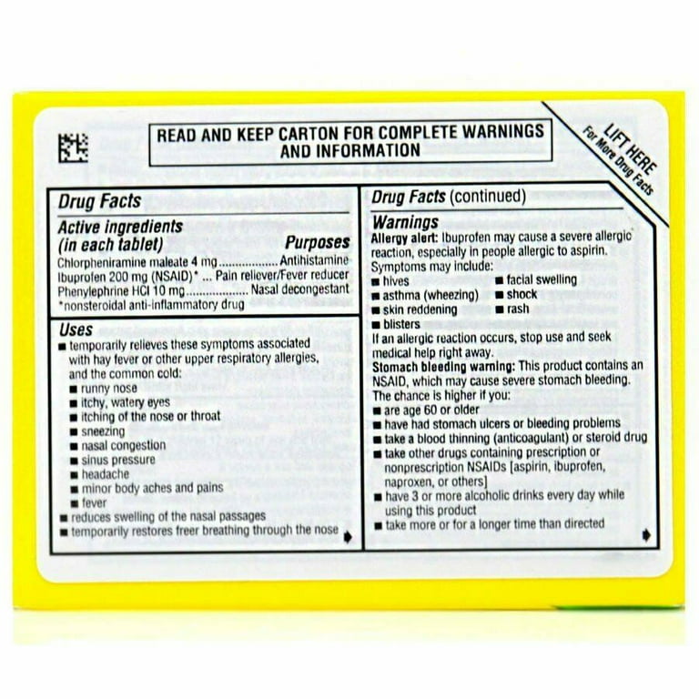 Advil Allergy And Congestion Relief
