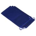 thumbnail image 1 of Unique Bargains 30x15cm Microfiber Pouch, 3Pcs Soft Storage Drawstring Gift Bag, Dark Blue, 1 of 5