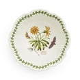 thumbnail image 4 of Portmeirion Botanic Garden Lotus Blossom Bowl, Set of 4 - African Daisy Floral Design - 6" Porcelain Dishes for Breakfast, Snacks, Sides or Desserts - Microwave, Oven, Freezer & Dishwasher Safe, 4 of 7
