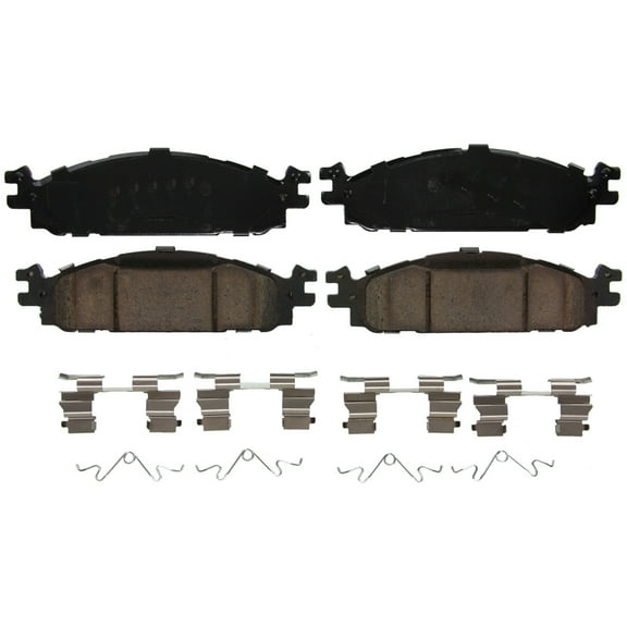 Wagner QuickStop ZD1508 Ceramic Disc Brake Pad Set Fits select: 2011-2018 FORD EXPLORER, 2012-2019 FORD FLEX