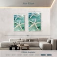 thumbnail image 4 of Elephant Stock Seaglass I Wall Art - Vertical Multi Panel Canvas - Living Room Wall Decor - Nautical Multi Panel - Teal And Turquoise Decor By Alan Blaustein - 48" x 74", 4 of 8