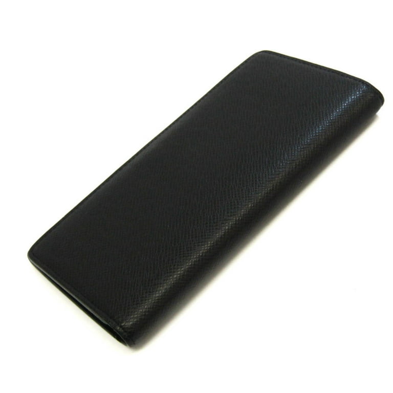 Louis Vuitton Vintage - Taiga Portefeuille Brazza Bi-Fold Long Wallet -  Black - Taiga Leather Wallet - Luxury High Quality - Avvenice
