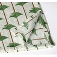 thumbnail image 2 of Vargottam Green Tree Print Cotton Muslin Napkins - Set of 12, 20-Inch, Luxurious Soft Cloth Napkins for Dining & Events, Absorbent, Washable & Tableware, 2 of 7