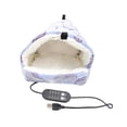 thumbnail image 1 of Hamaca cálida para hámster con alimentación USB, cómoda y acogedora cama colgante suave para animales pequeños, pájaros, erizos, ardillas, conejos. Violeta XL, 1 of 10
