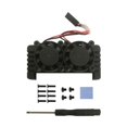 thumbnail image 3 of MesaSe For Raspberry Pi Zero 2 W Aluminum Alloy Case Port Alignment  WiFi Signal Friendly  Thermal Pad for Heat Dissipation, 3 of 6