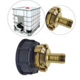 thumbnail image 1 of Adaptador de contenedor IBC Adaptador de contenedor IBC Adaptador de grifo de IBC Conector de enchufe de drenaje de de jardín 20 mm Yotijar Adaptador de tanque IBC, 1 of 9