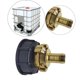 thumbnail image 2 of Adaptador de bolsa IBC, de agua, adaptador externo, adaptador de drenaje, IBC de rosca gruesa 20 mm Baoblaze Adaptador de tanque IBC, 2 of 8