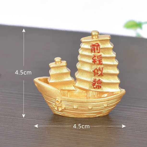 Árbol del dinero de la suerte del Feng Shui, bolsa de lingotes de oro, mascota del Festival de la primavera, adorno de escritorio, decoración del hogar y el automóvil, artesanía