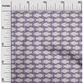 thumbnail image 3 of oneOone Velvet Bluish Violet Fabric Block Fabric For Sewing Printed Craft Fabric By The Yard 58 Inch Wide, 3 of 6