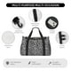 thumbnail image 4 of Disketp Similar To Leopard Print Bolsa de Viaje Tipo Duffle, Bolso de Mano para Fin de Semana para Mujer, Bolsa de Gimnasio Ligera para Hombre, Esencial para Viajes, 4 of 7