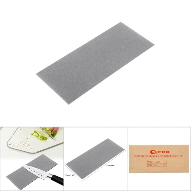 Cuchillo de Molienda Delgada Pulido Diamante Cuadrado Herramienta de Afilado de Piedra de Piedra 320