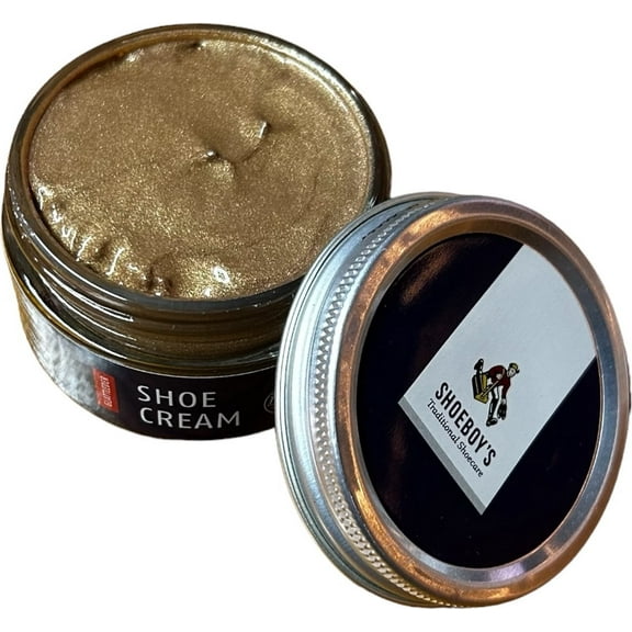 Shoeboy's 95 Bronze Shoe cream is the perfect choice for maintaining and rejuvenating your high-quality smooth leather shoes. One of the best shoe polishes.