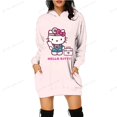 thumbnail image 5 of Vestido con capucha y estampado 3D de Hello Kitty, de Japón, para otoño, informal, de manga larga, con dibujos animados, 5 of 5