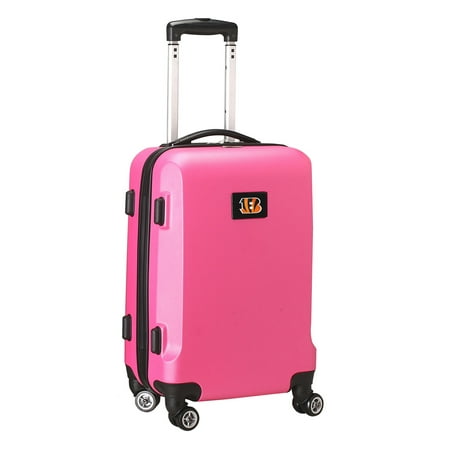 Pink Cincinnati Bengals 20" 8-Wheel Hardcase Spinner Carry-On