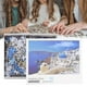 thumbnail image 1 of 1000 piezas Rompecabezas Paisaje del mar Egeo Niños Concentración Entrenamiento Montaje de imágenes Juguete Paisaje Juego de rompecabezas para adultos Adolescentes ANGGREK Otros, 1 of 8