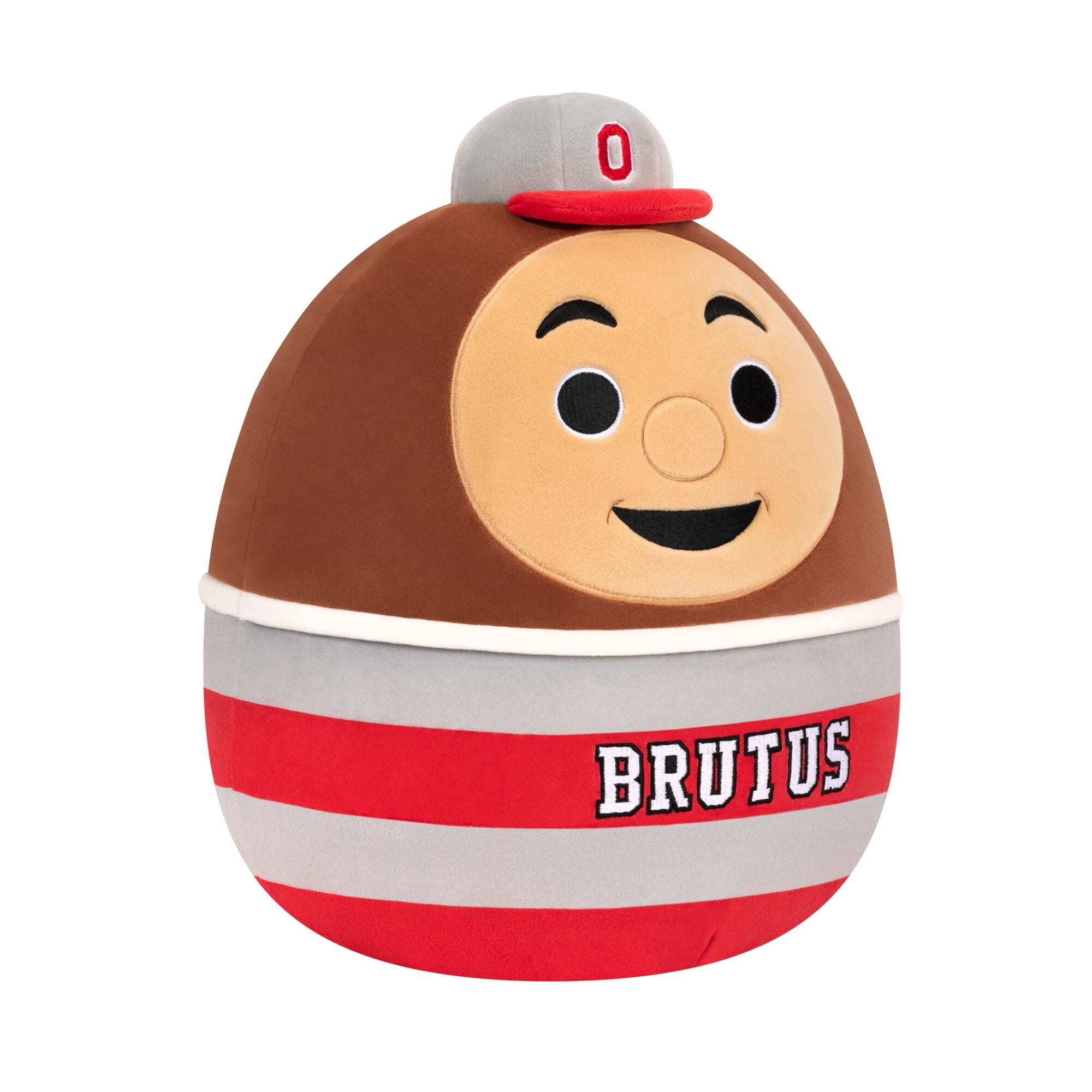Squishmallows Original Ohio State 12-inch Brutus Plush - Child's Ultra Soft Plush Toy