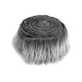thumbnail image 4 of Faux Fabric Artificial Fabric Patches Handmade Crafts Supplies Plush Toy Shaggy Cuts for Cosplay Costume Dwarf Decoration Hat Frost Gray, 4 of 8
