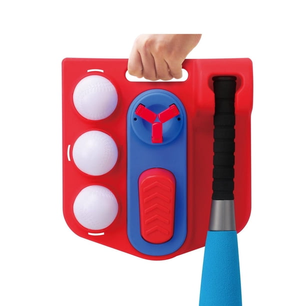 PD Playday Self-Pitch Baseball Set, Item Includes a Bat, 3 Balls