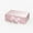 Pink with Ribbon, variant on Geoto 15"x11"x4.33" Large Size Luxury Rigid Foldable Magnetic Closure Collapsible Gift Packaging Boxes(White)