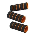 thumbnail image 2 of DimyFew 3 Pieces Pull up Bar Foam Cover Soft Thick Protector for Fitness Workout Gym Black Orange, 2 of 9