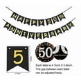 thumbnail image 5 of Made in 2011 Banner, 11 Years Old Birthday Party Sign, Gold Gliter Paper Decors for 11th Bday Party, 5 of 7