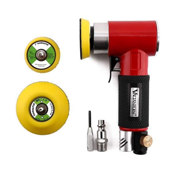 Air Sander Valianto 2 3 Mini neumática Random Orbital Red