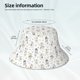 thumbnail image 3 of Fotbe Dancing Dogs Sombrero Tipo Pescador con Estampado – Sombrero de Sol de Algodón de Moda para Playa, Golf, Pesca, 3 of 6