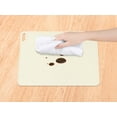 thumbnail image 3 of REGALWOVEN Placemat Set of 6 Silicone Placemats for Kitchen Dining Table Decor, Washable Table Placemats Wipeable Table Mat Beige 15*12in, 3 of 7