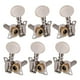 thumbnail image 1 of Sintozadores de de afinación de botones 3R3L abiertos para guitarra para piezas de guitarra acústica pteado Yuyangstore Sintonizadores de botón de cuerda, 1 of 8