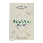 Maldon Salt, Sea Salt Flakes, 8.5oz Kosher, Natural, Handcrafted, Gourmet, Pyramid Crystals