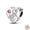 KJC853, variant on 925 Sterling Silver Fantasy Charms - Flying Dragon & Mysterious Butterfly with Zircon - Fits DIY Bracelets