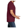thumbnail image 3 of Mens Core Cotton Male T-Shirts Cardinal 3XL, 3 of 5
