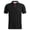 Black, variant on HOWPAY Men's Polo Shirts Short Sleeve Classic Button Collared T-Shirt Solid Color Stretch Breathablet Casual Loose Fit Workout Golf Shirts Black L