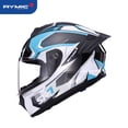 thumbnail image 5 of Casco de motocicleta RYMIC para mujer, con certificación DOT ECE, para carreras, para montar en carretera, color rosa, para DUKADI y Honda, 5 of 5