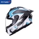 thumbnail image 5 of Casco de motocicleta RYMIC para mujer, con certificación DOT ECE, para carreras, para montar en carretera, color rosa, para DUKADI y Honda, 5 of 5