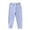 Blue, variant on Maean Little Girls Thermal Leggings Toddler Kids Fall Winter Warm Comfy Bottoms Soft Stretchy Legging