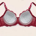 thumbnail image 7 of PNTUTB Women's Lace Lingerie Wireless Comfortable Breathable Everyday Bra Adjustable Side-Smoothing Underwear Pushing-Up Anti-Sagging Bras, 7 of 7