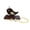 Black, variant on Homerr Woodpecker Knocker Decoration Woodpecker Doorbell Decoration Woodpecker Knocker Doorbell with Pull Rope Front Door Knocker Wooden Shopkeeper Bell Kids Bird Toy Home Entrance Decoration