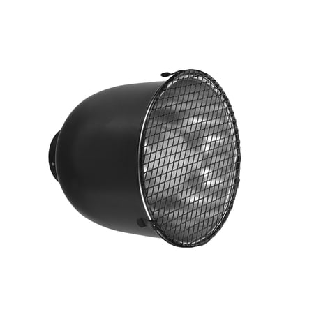 CTIRCHIU Reptile Heat Lamp Protector Cage Black Aluminum Anti-Scald 2Pcs